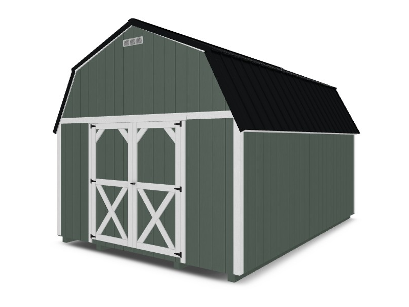 Lofted Gambrel Sheds