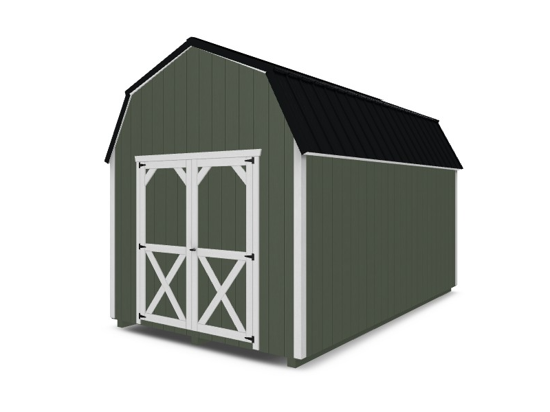 Lofted Gambrel Sheds